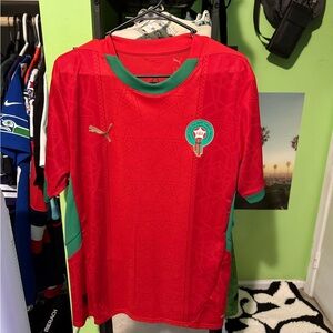 2025 Morocco National Team Home Authentic Football Jersey